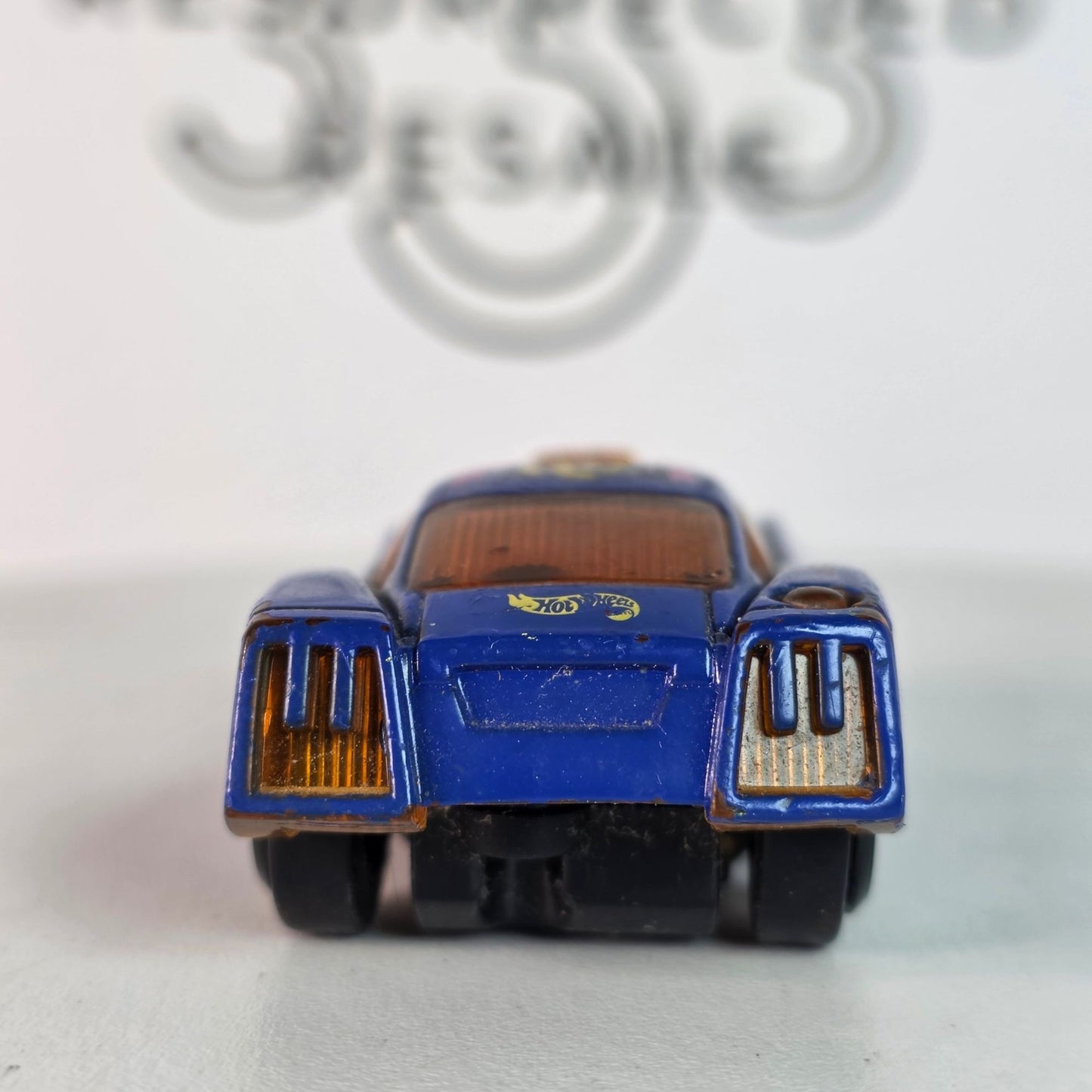 Hot Wheels Scorch 3418 WD Blue/Orange Sizzler Rare 1998 Loose Collectible Car