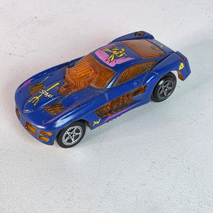 Hot Wheels Scorch 3418 WD Blue/Orange Sizzler Rare 1998 Loose Collectible Car