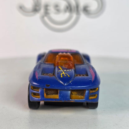 Hot Wheels Scorch 3418 WD Blue/Orange Sizzler Rare 1998 Loose Collectible Car