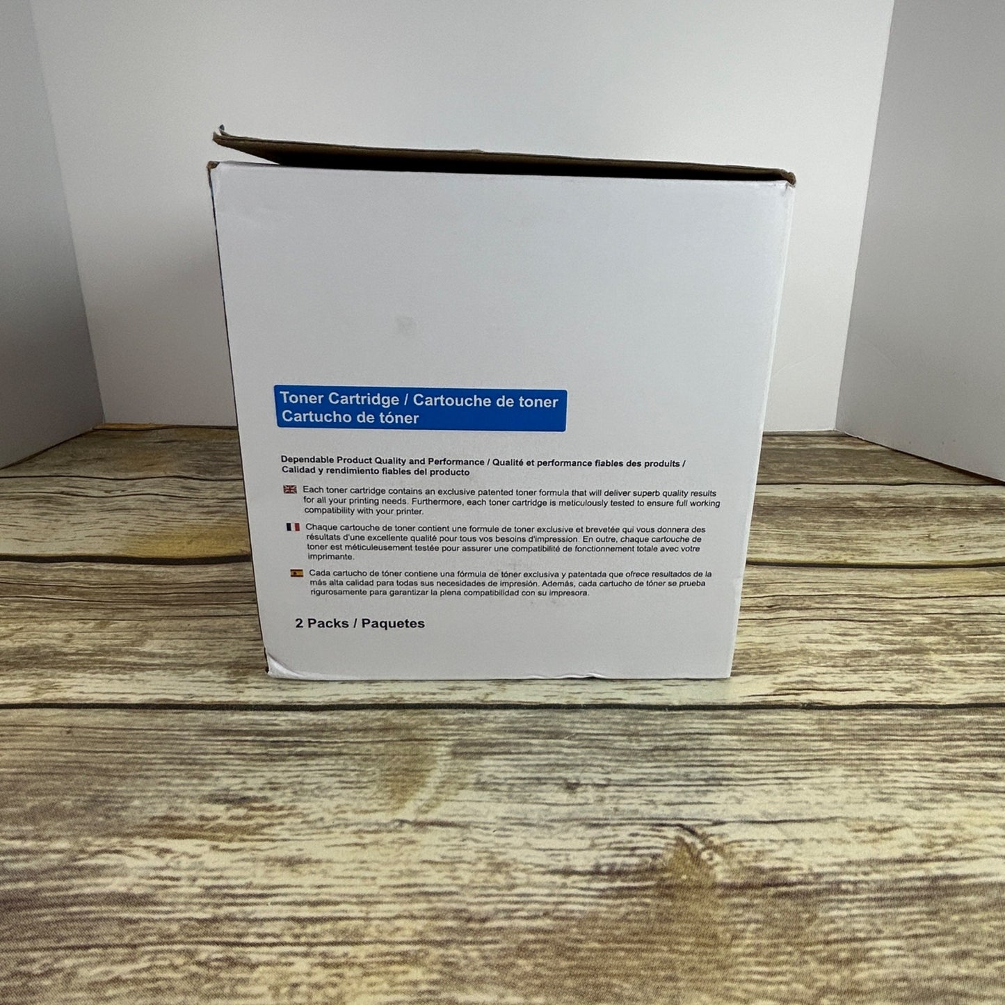 Voredo 58A/CF258A Black Toner Cartridge 2-Pack For HP LaserJet Printers Semi-New Open Box