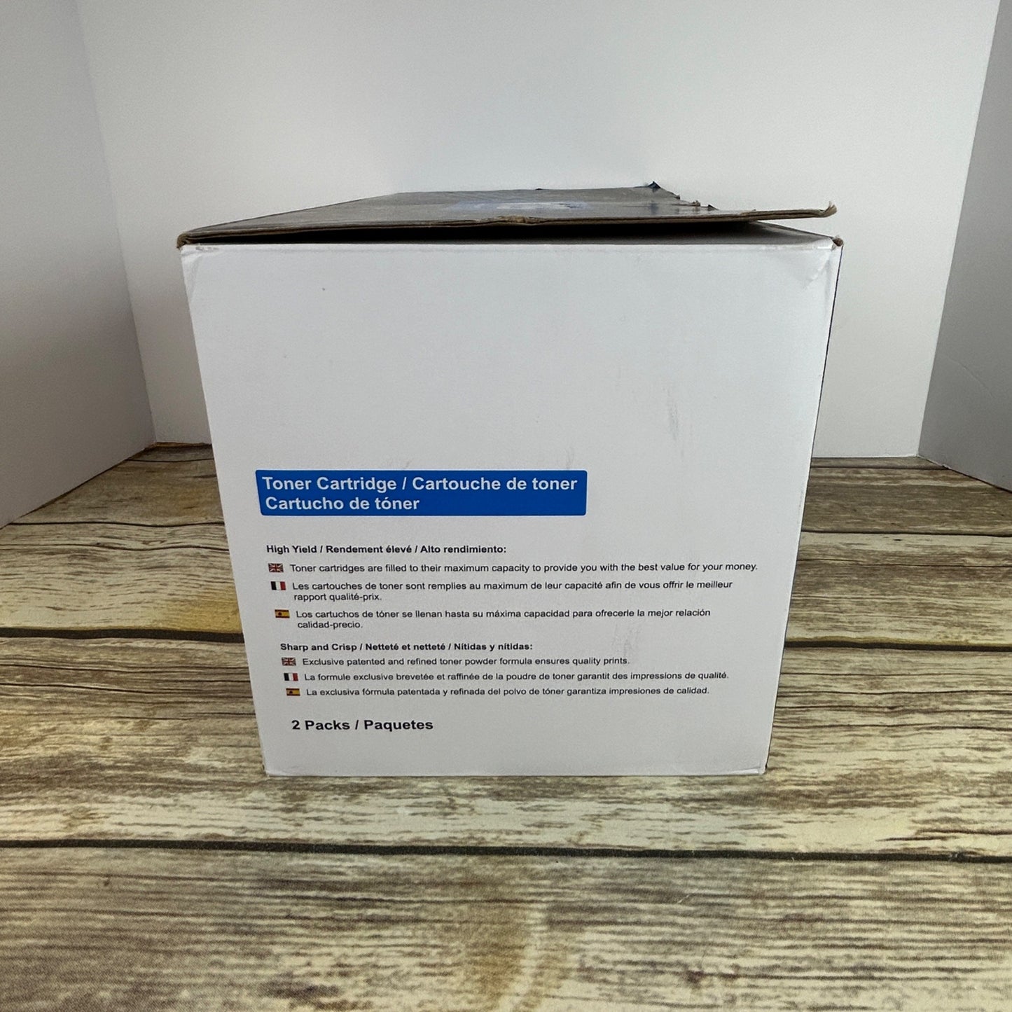 Voredo 58A/CF258A Black Toner Cartridge 2-Pack For HP LaserJet Printers Semi-New Open Box