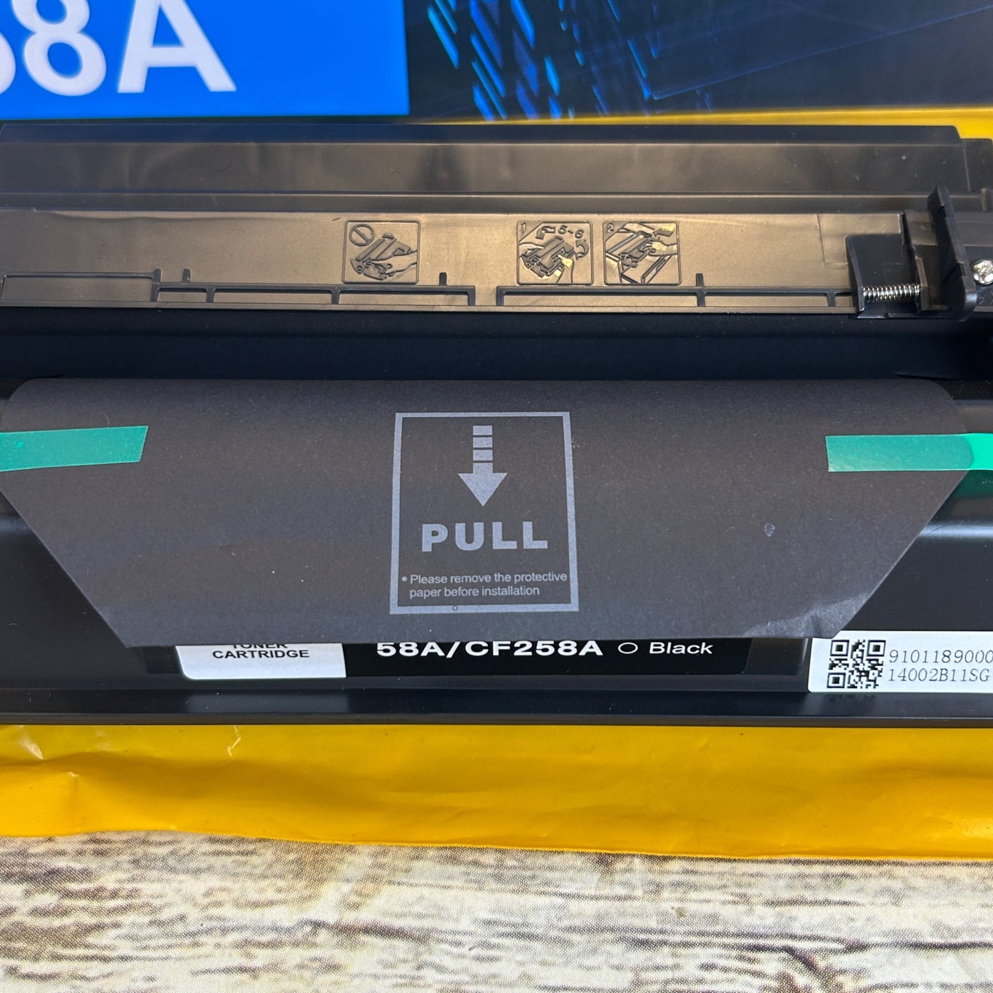 Voredo 58A/CF258A Black Toner Cartridge 2-Pack For HP LaserJet Printers Semi-New Open Box