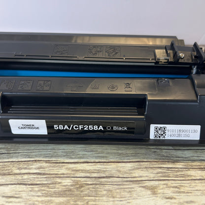 Voredo 58A/CF258A Black Toner Cartridge 2-Pack For HP LaserJet Printers Semi-New Open Box