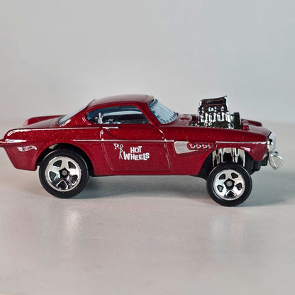 Hot Wheels Legends Tour Volvo P1800 Gasser Collectible Die-Cast Car With Cardboard Backing