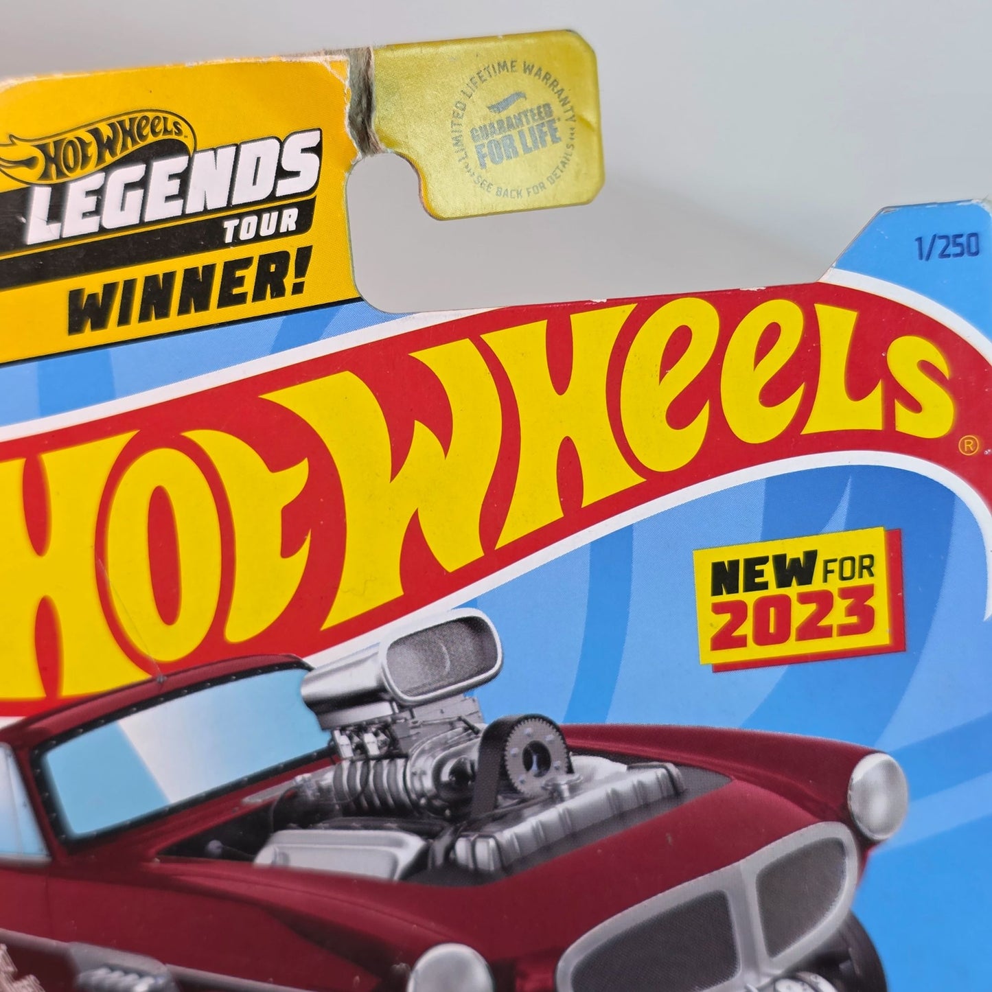 Hot Wheels Legends Tour Volvo P1800 Gasser Collectible Die-Cast Car With Cardboard Backing