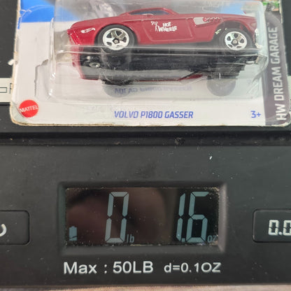 Hot Wheels Legends Tour Volvo P1800 Gasser Collectible Die-Cast Car With Cardboard Backing