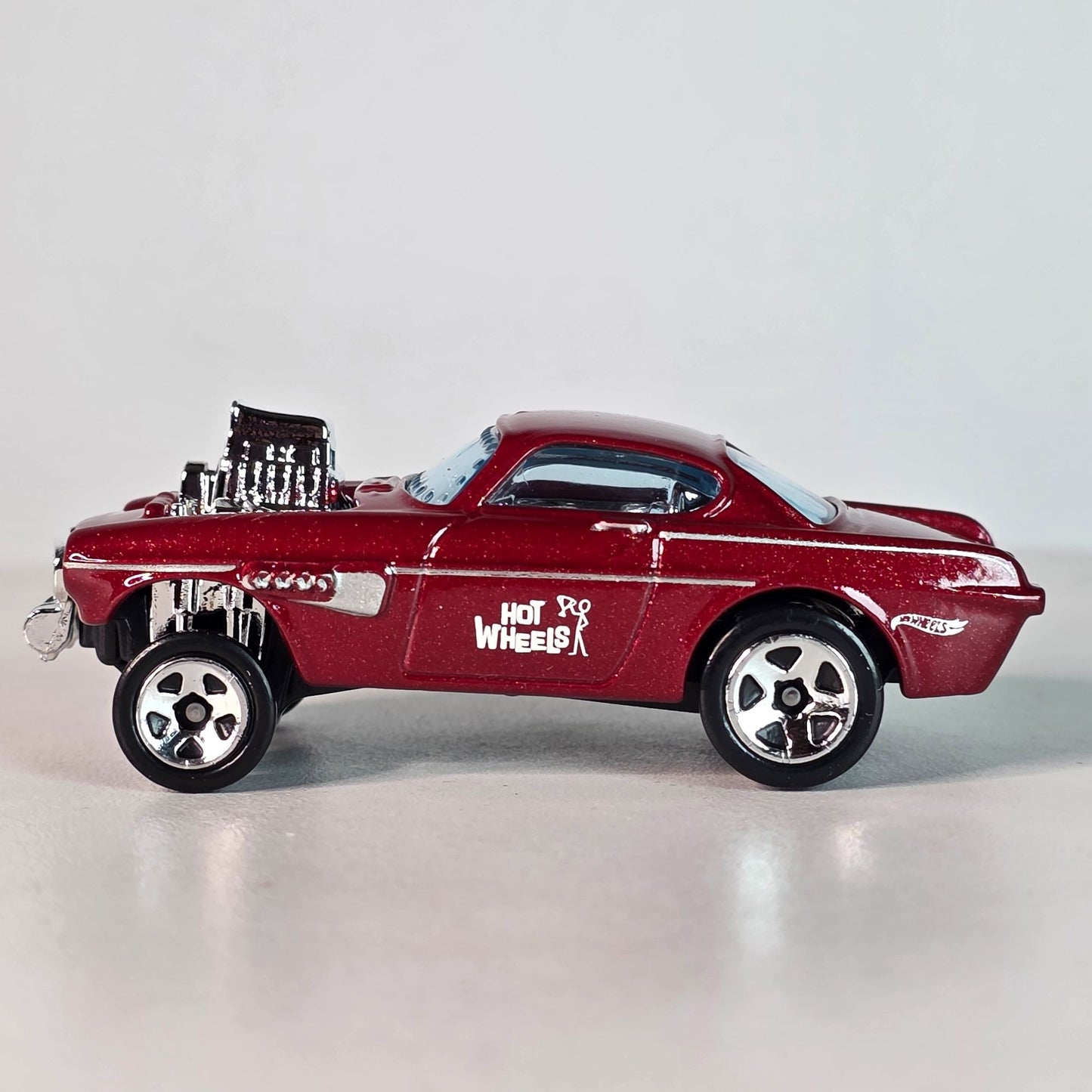 Hot Wheels Legends Tour Volvo P1800 Gasser Collectible Die-Cast Car With Cardboard Backing
