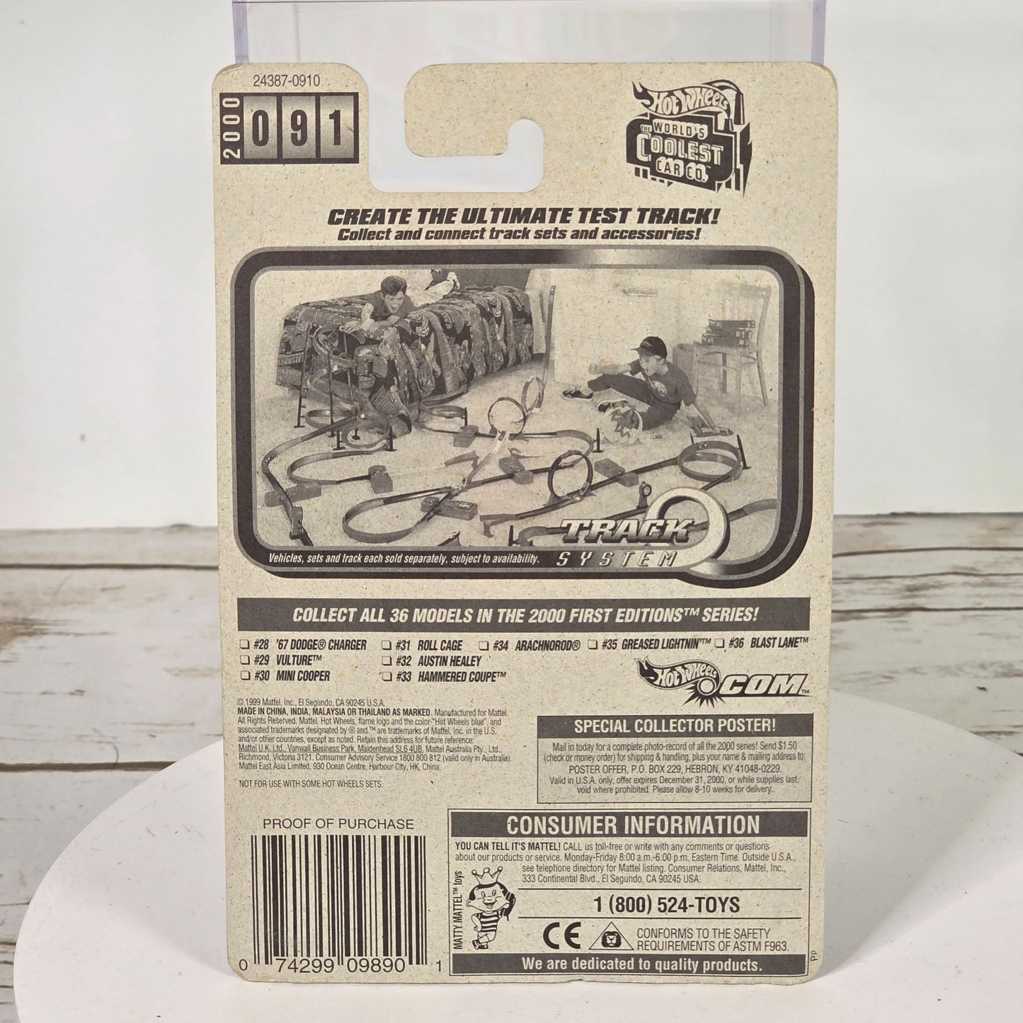 Hot Wheels 2000 First Editions Roll Cage Die-Cast Car