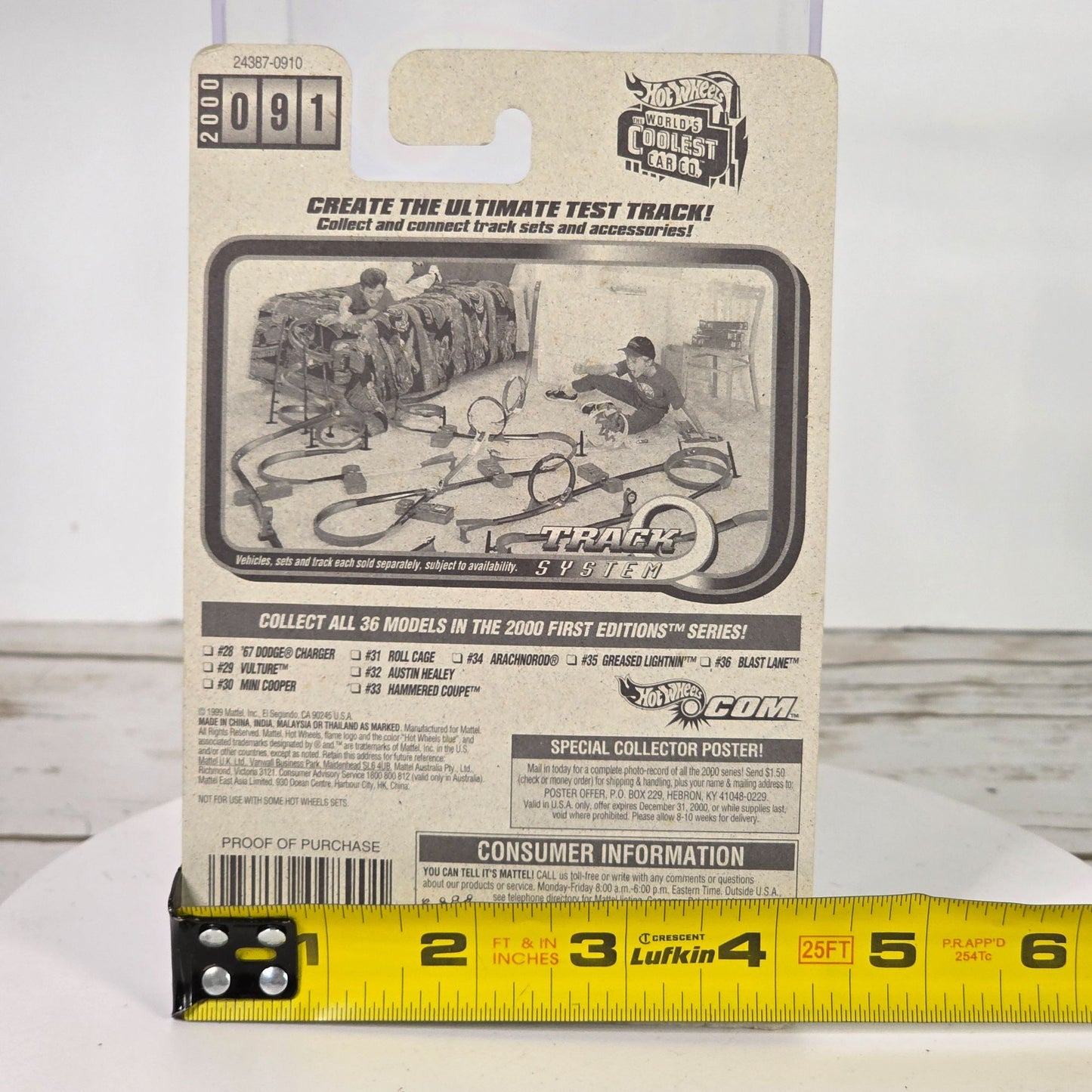 Hot Wheels 2000 First Editions Roll Cage Die-Cast Car