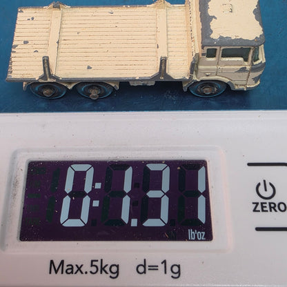 Vintage 1968 Lesney Matchbox DAF Girder Truck # 58, Original Wheels, England