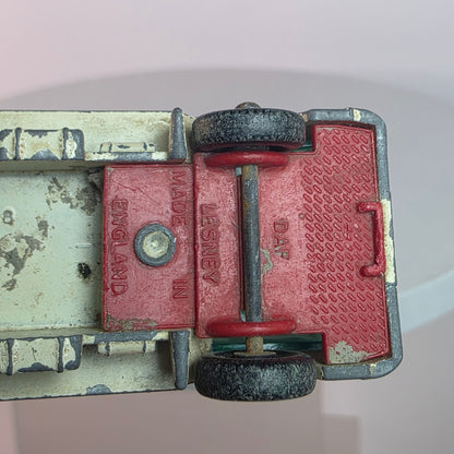 Vintage 1968 Lesney Matchbox DAF Girder Truck # 58, Original Wheels, England
