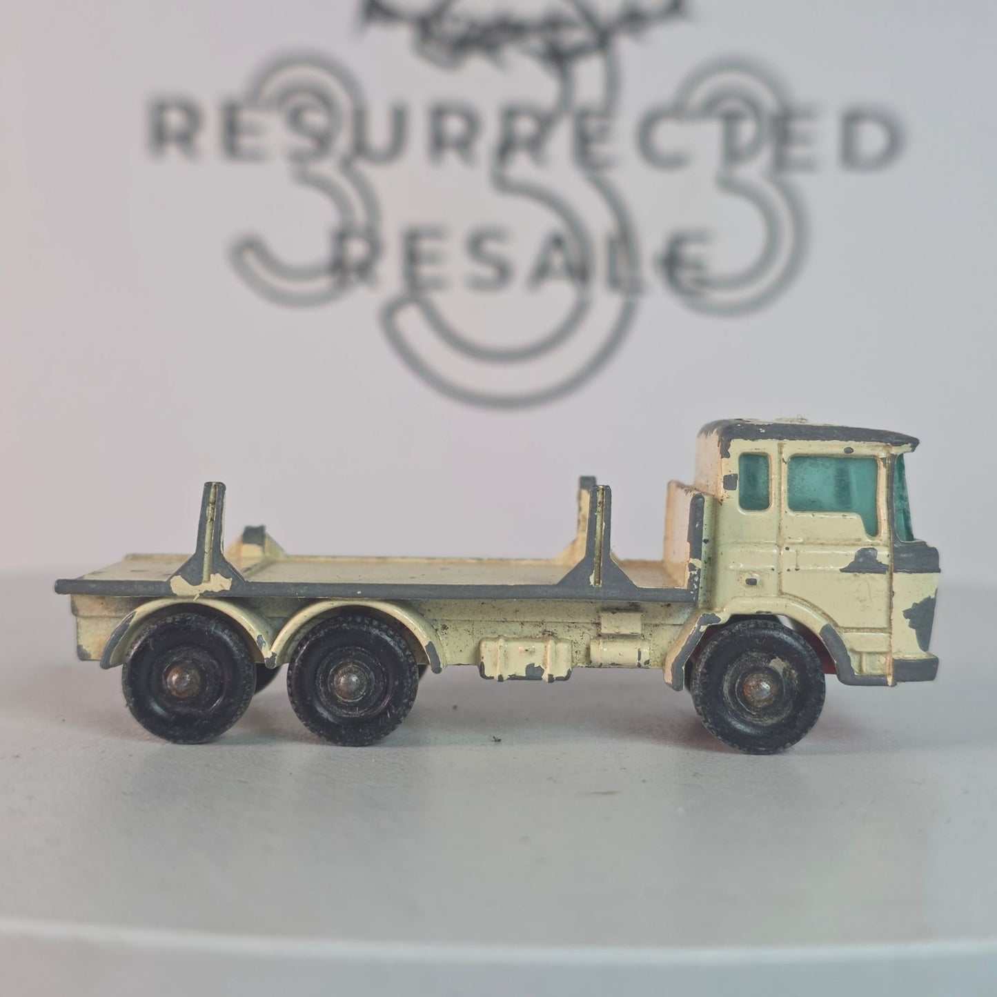 Vintage 1968 Lesney Matchbox DAF Girder Truck # 58, Original Wheels, England