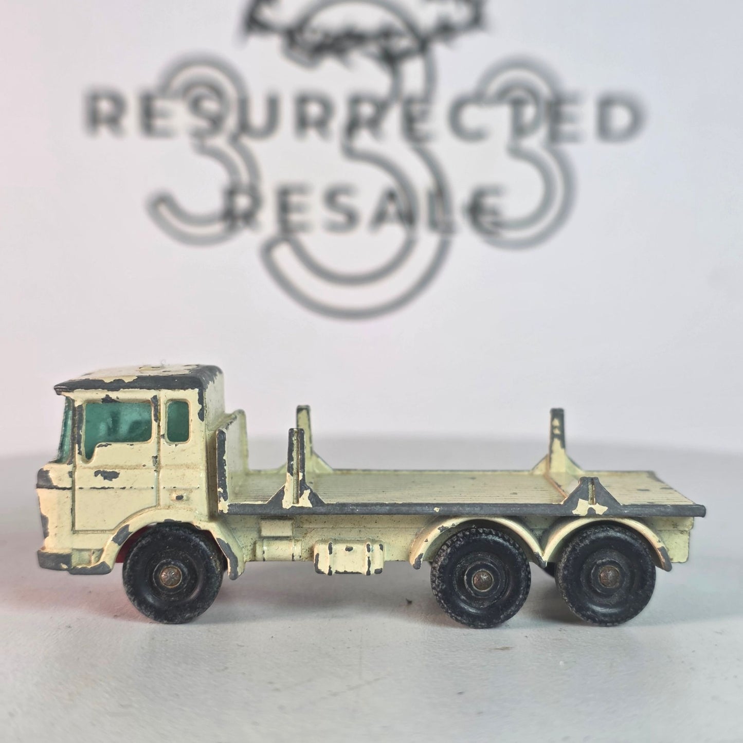 Vintage 1968 Lesney Matchbox DAF Girder Truck # 58, Original Wheels, England