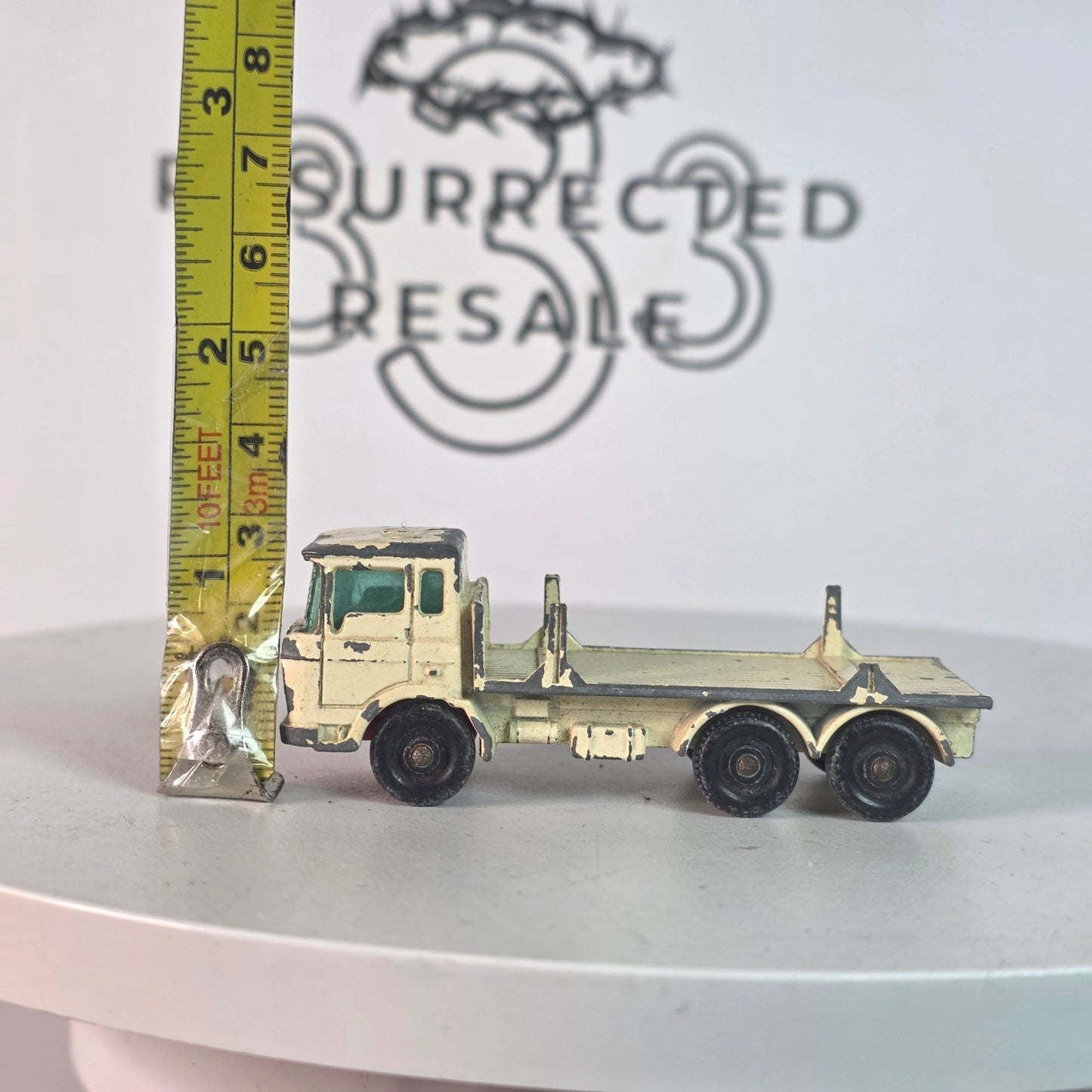 Vintage 1968 Lesney Matchbox DAF Girder Truck # 58, Original Wheels, England