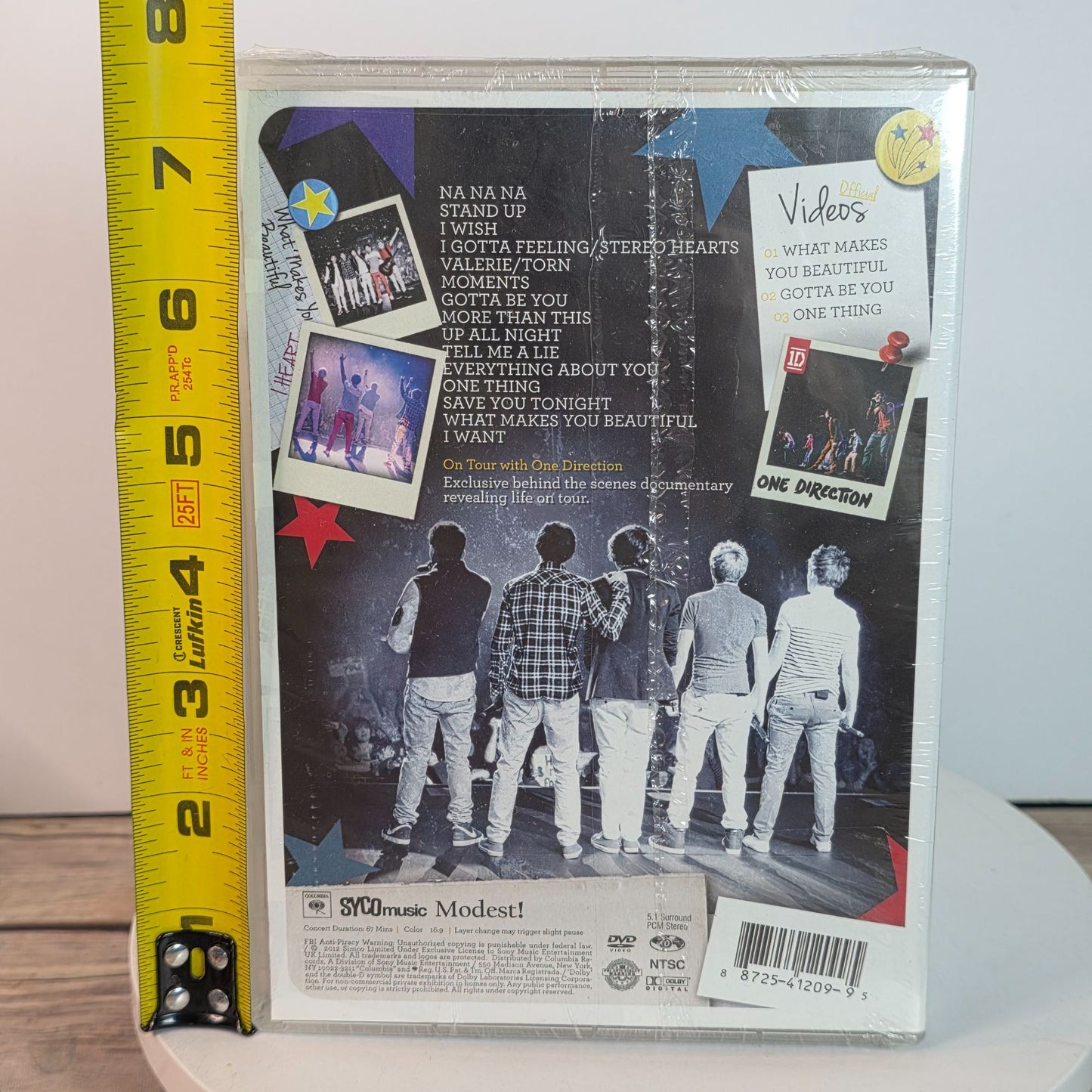 One Direction Up All Night The Live Tour DVD