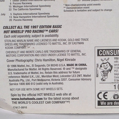 Hot Wheels 1997 Edition Pro Racing Kodak Sterling Marlin Die-Cast Car