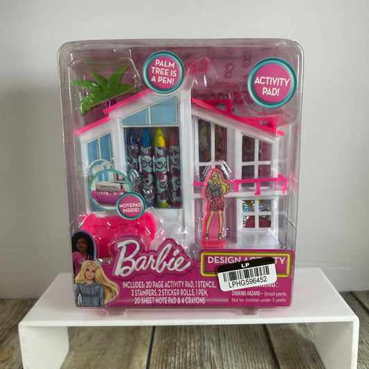 Barbie Design Activity Dreamhouse With Activity Pad Stickers & More