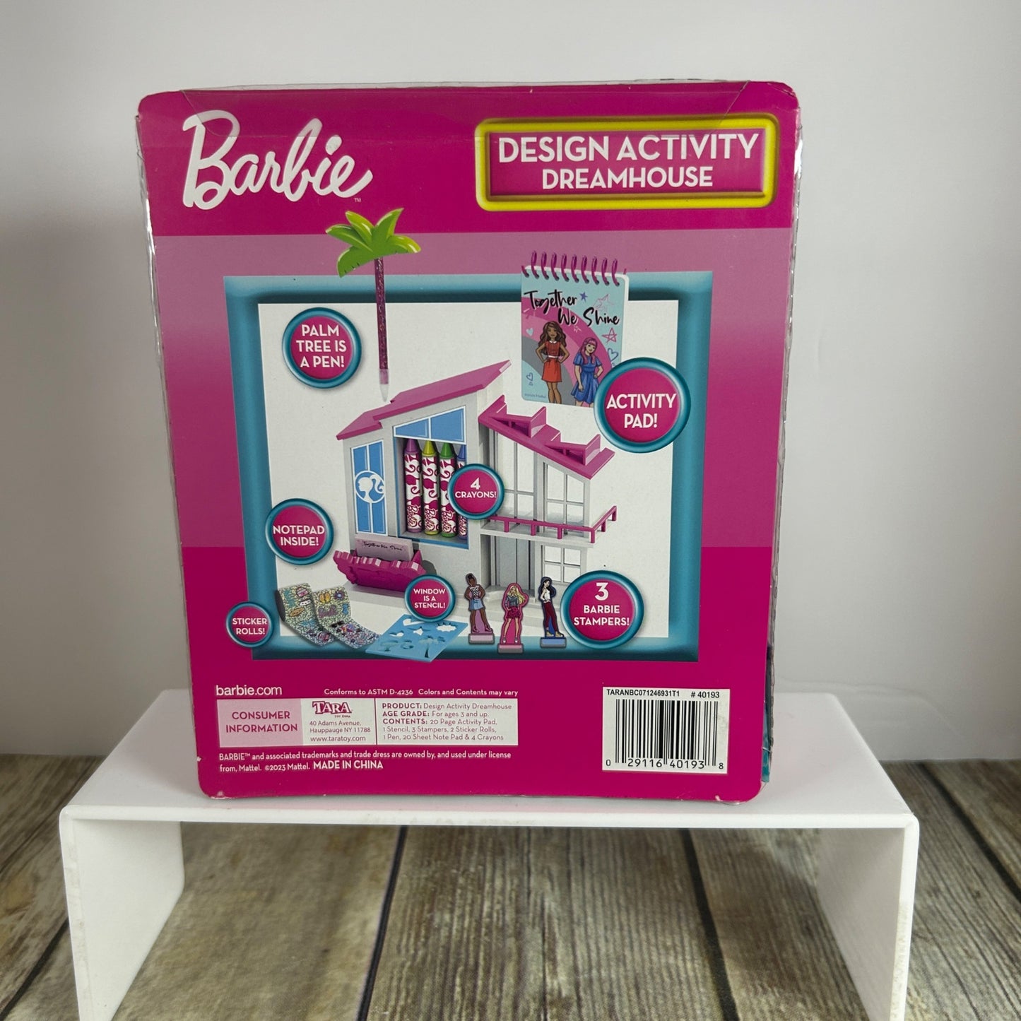 Barbie Design Activity Dreamhouse With Activity Pad Stickers & More