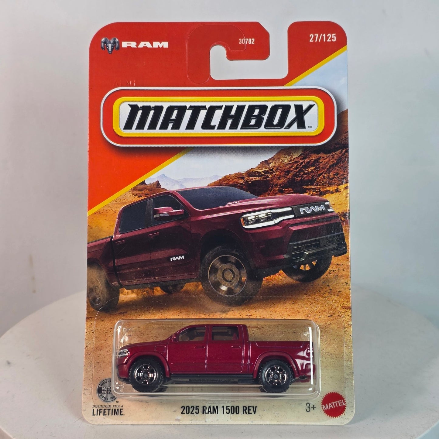 Matchbox 2025 RAM 1500 REV Red