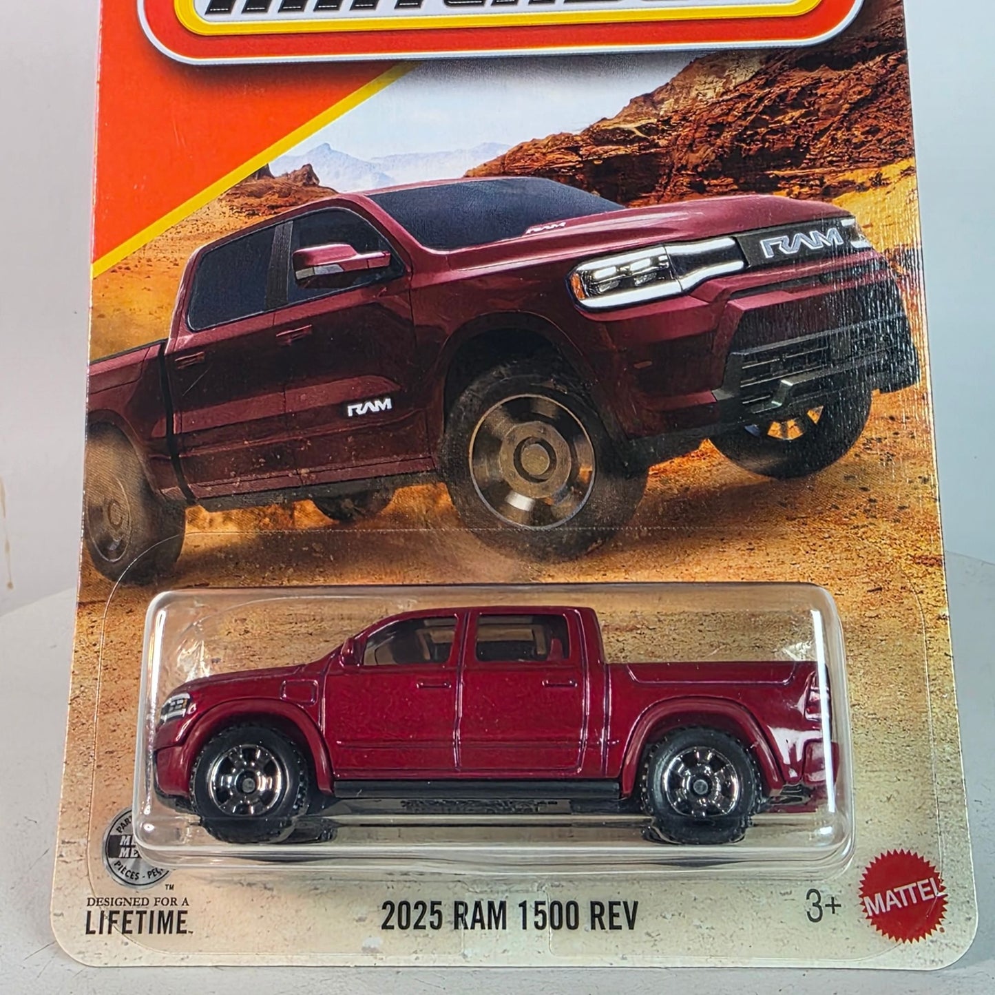 Matchbox 2025 RAM 1500 REV Red