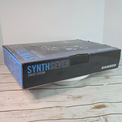 Samson Synth Seven UHF Wireless Earset System With SE10 Microphone & UB7 Beltpack Transmitter For Clear Professional Audio