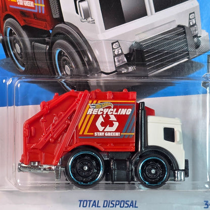 Hot Wheels HW Metro Total Disposal Recycling Truck Toy