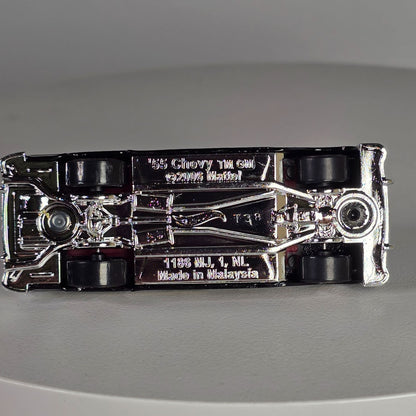 Hot Wheels 55 Chevy Bel Air Black & Gold Die-Cast Collectible Car