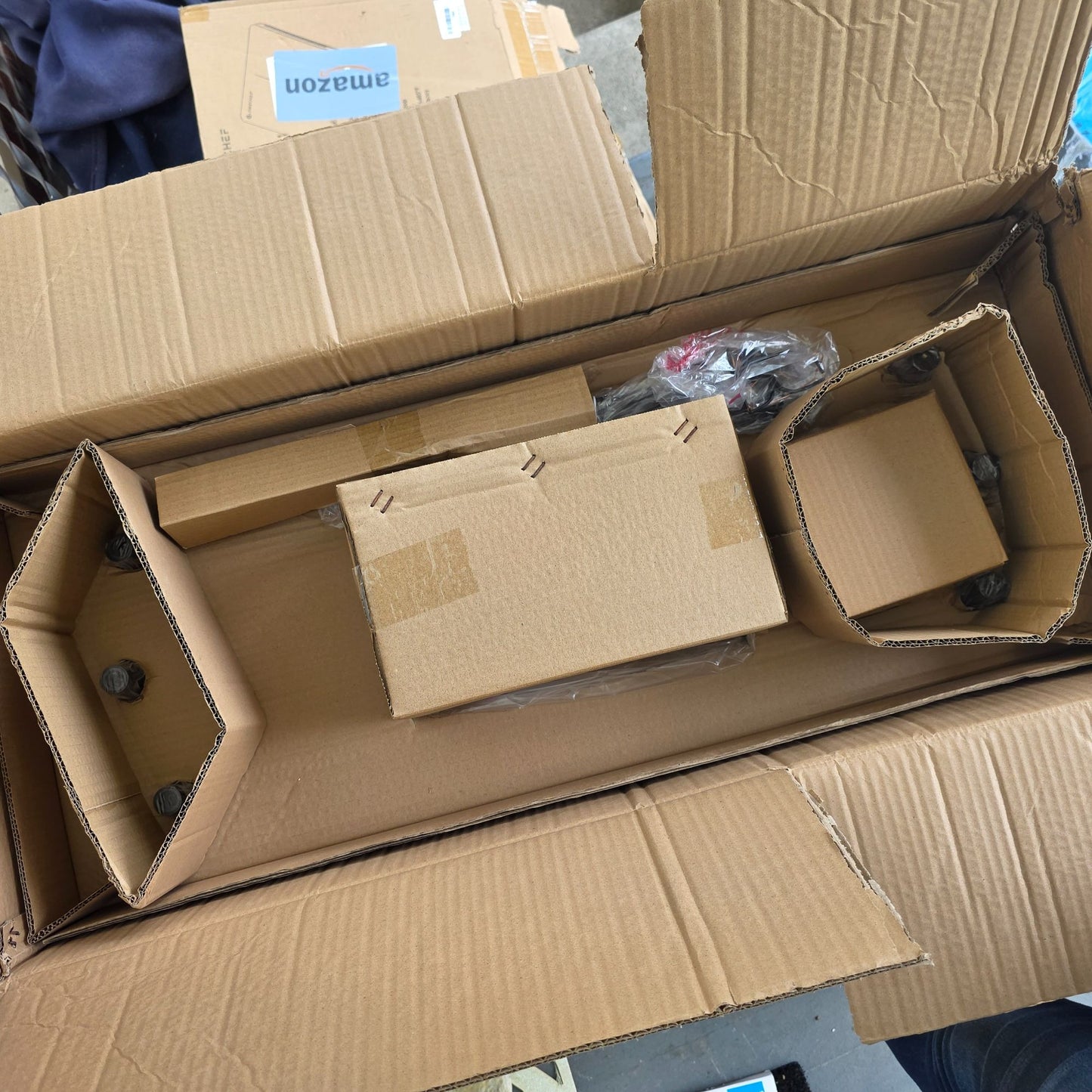 Albion Large Chandelier DJC1186MBK Generation Lighting 6-Light Fixture Indoor Modern Design Damp Location Safe Dimmer Compatible