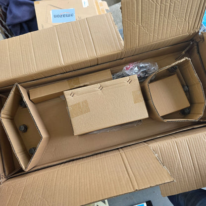 Albion Large Chandelier DJC1186MBK Generation Lighting 6-Light Fixture Indoor Modern Design Damp Location Safe Dimmer Compatible