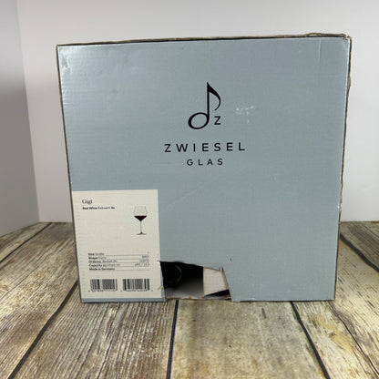 Zwiesel Glas Gigi Red Wine Glasses Set Of 4 Dishwasher-Safe 690ml Made In Germany