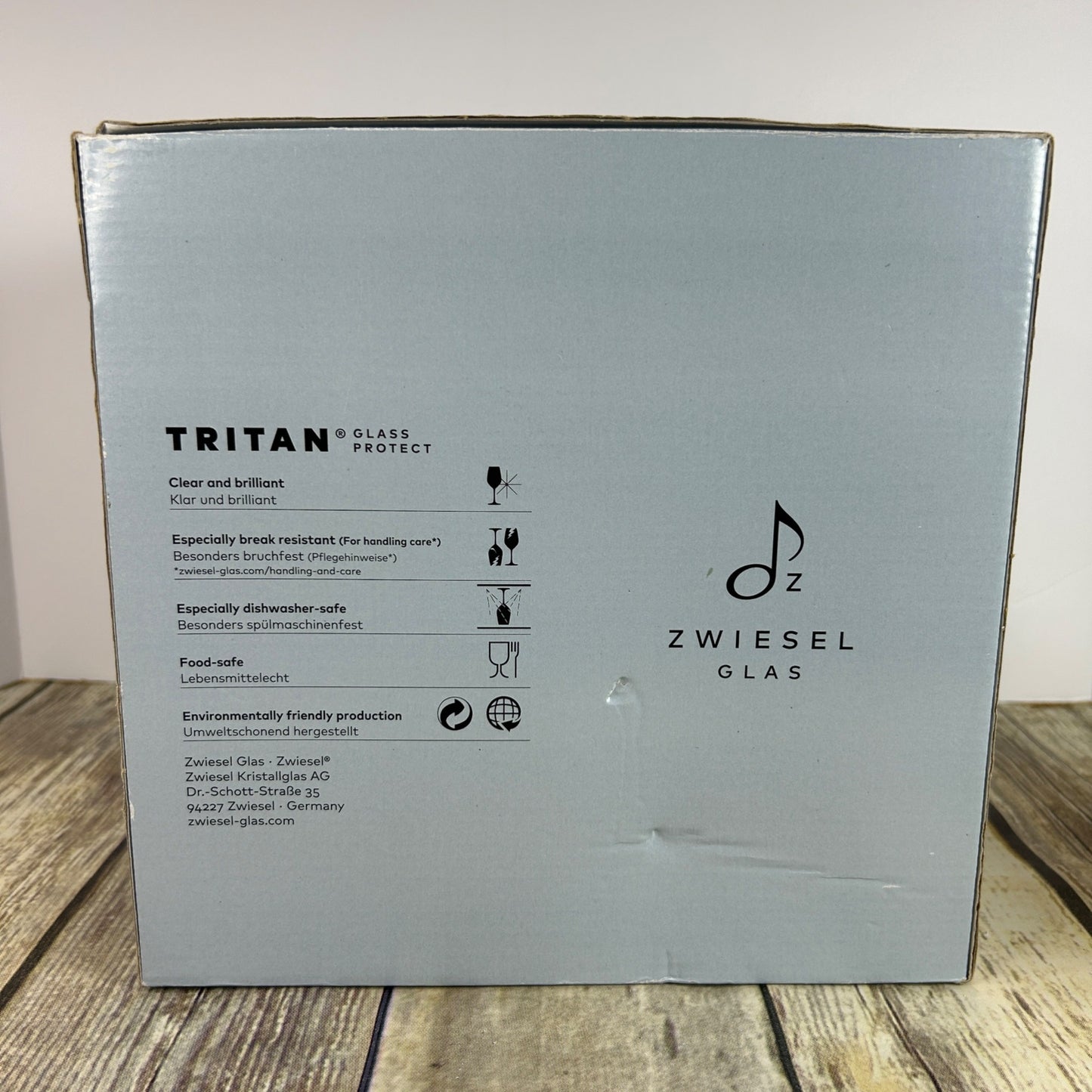 Zwiesel Glas Gigi Red Wine Glasses Set Of 4 Dishwasher-Safe 690ml Made In Germany