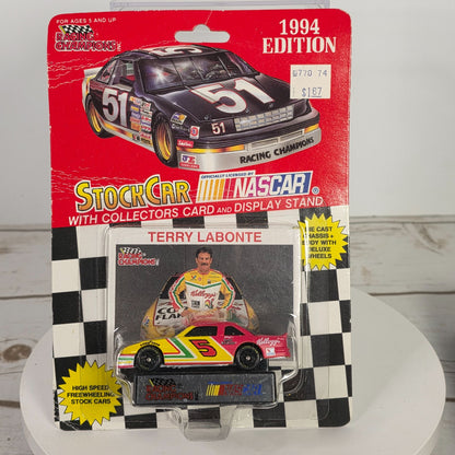Racing Champions NASCAR 1994 Terry Labonte Die-Cast Stock Car With Display Stand