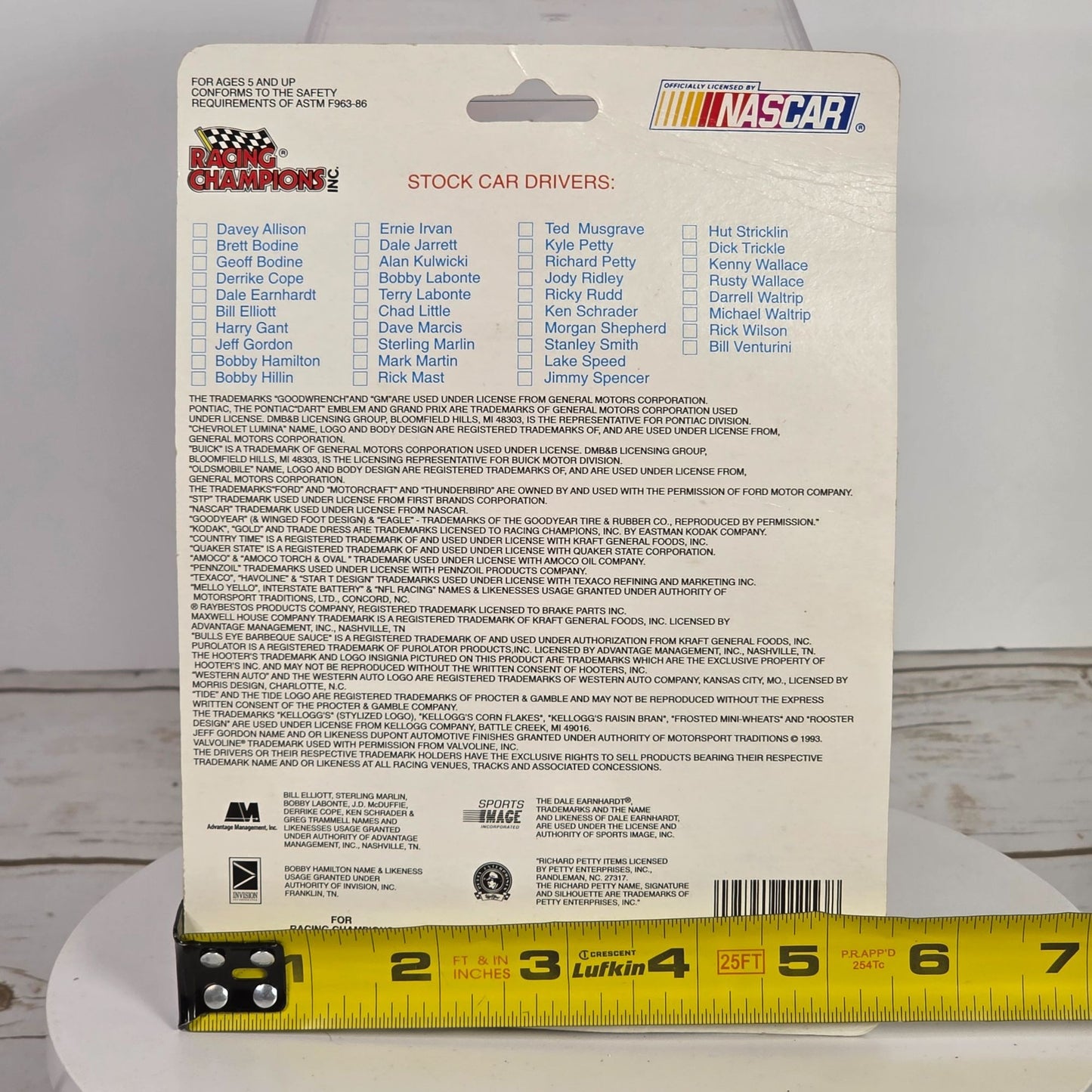 Racing Champions NASCAR 1994 Terry Labonte Die-Cast Stock Car With Display Stand