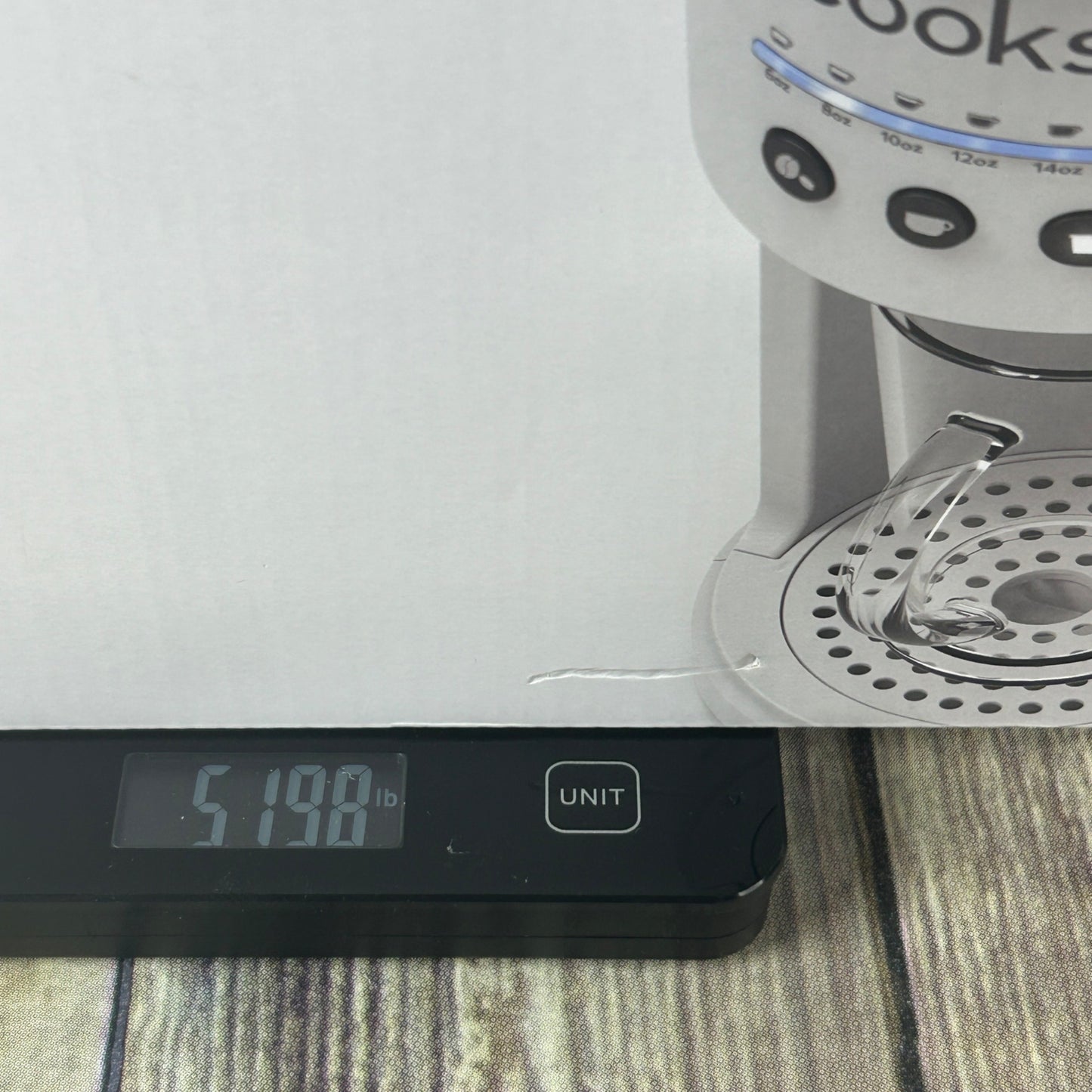 Cooks Single Serve Coffee Maker With Water Tank 40 Oz Capacity 1000W Powerful Heating System Household Use Only White