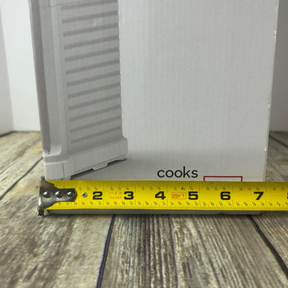 Cooks Single Serve Coffee Maker With Water Tank 40 Oz Capacity 1000W Powerful Heating System Household Use Only White