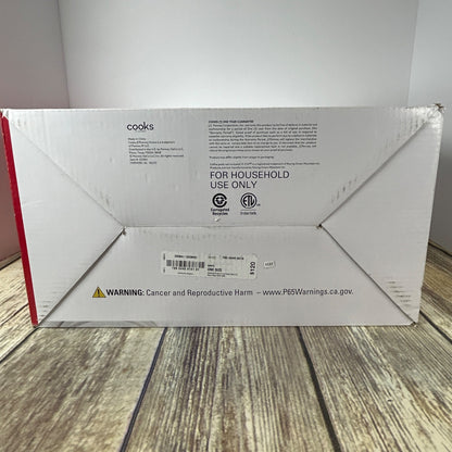 Cooks Single Serve Coffee Maker With Water Tank 40 Oz Capacity 1000W Powerful Heating System Household Use Only White