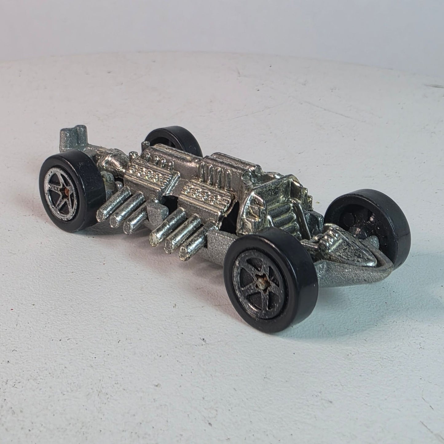 Vintage 1997 Hot Wheels Lakester Silver