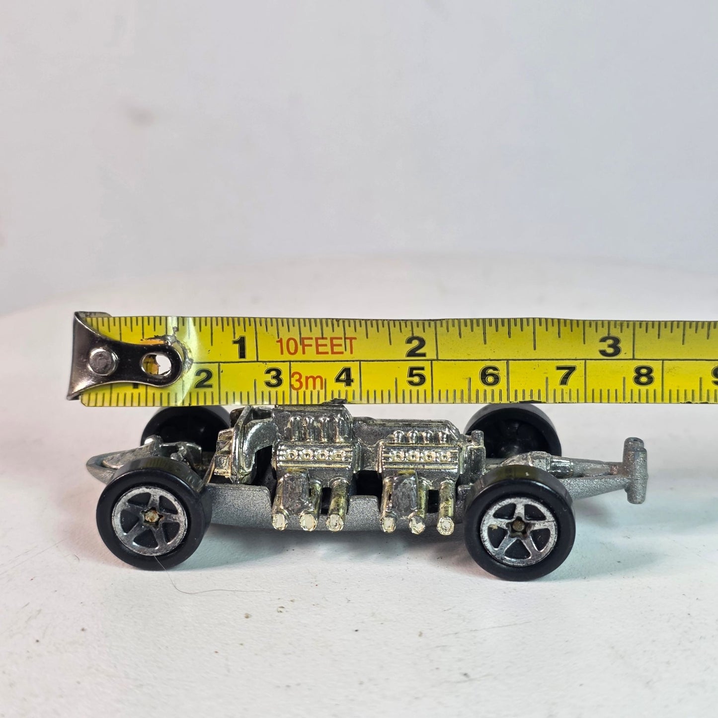 Vintage 1997 Hot Wheels Lakester Silver