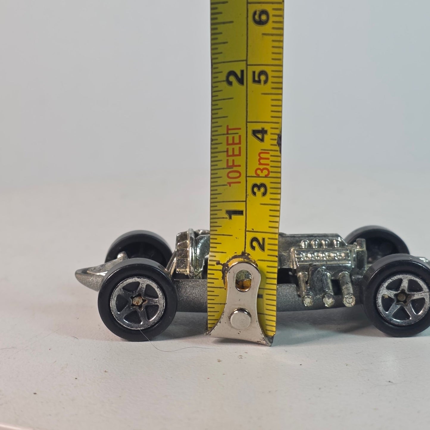 Vintage 1997 Hot Wheels Lakester Silver