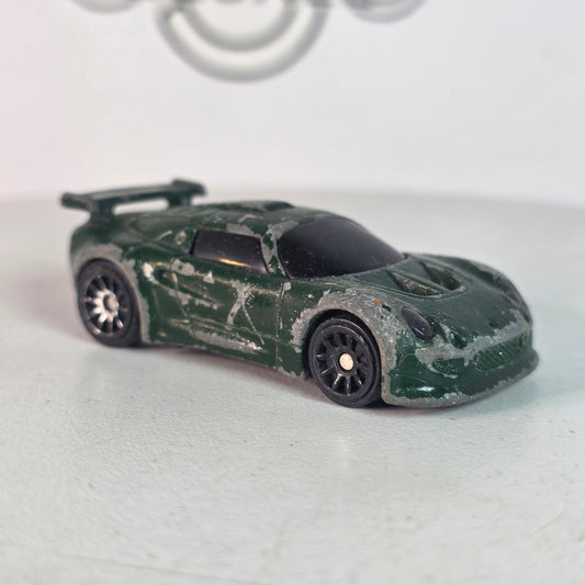 2004 Mattel Green Die-Cast Lotus Toy Car McD Corp Collectible