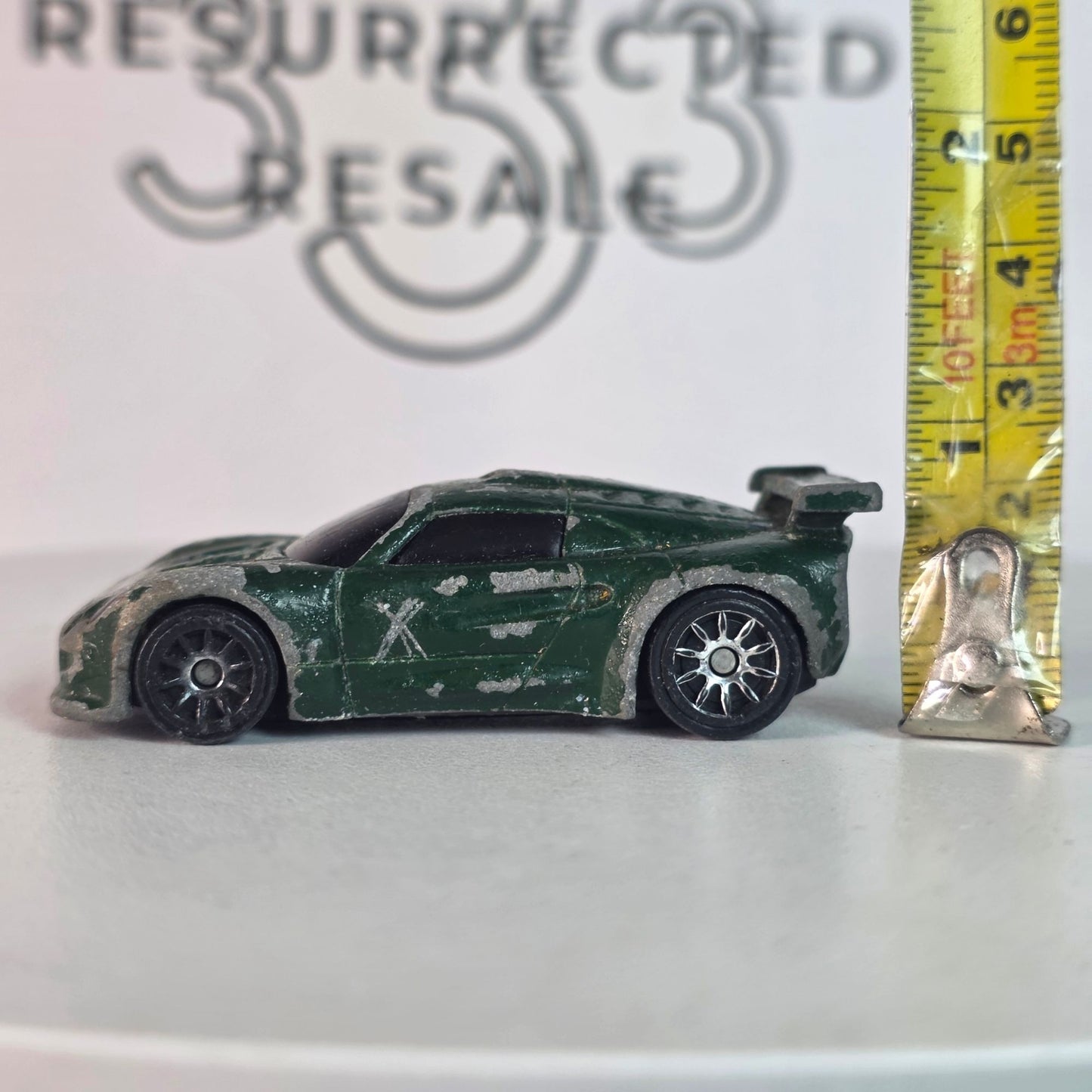 2004 Mattel Green Die-Cast Lotus Toy Car McD Corp Collectible