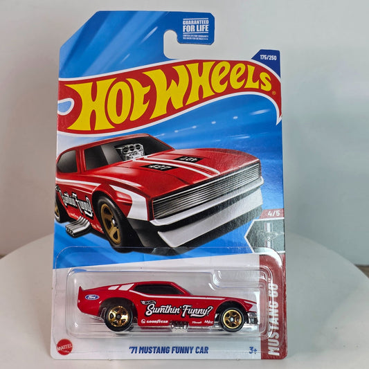 Hot Wheels 71 Mustang Funny Car Die-Cast Toy 175/250
