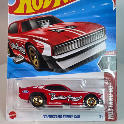 Hot Wheels 71 Mustang Funny Car Die-Cast Toy 175/250