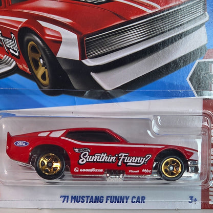 Hot Wheels 71 Mustang Funny Car Die-Cast Toy 175/250