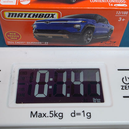 Matchbox 2024 Chevy Silverado EV Blue