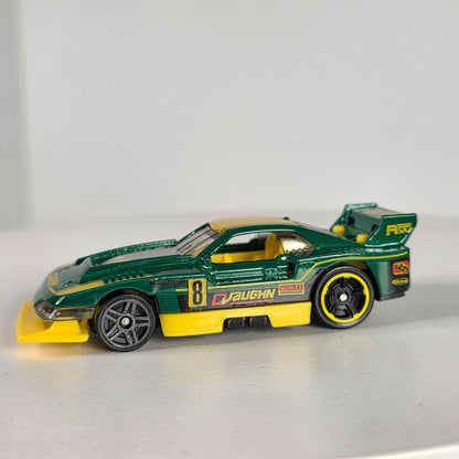 2022 Hot Wheels GT Scorcher 59/250 Retro Racers Green & Yellow Die-Cast Toy Car