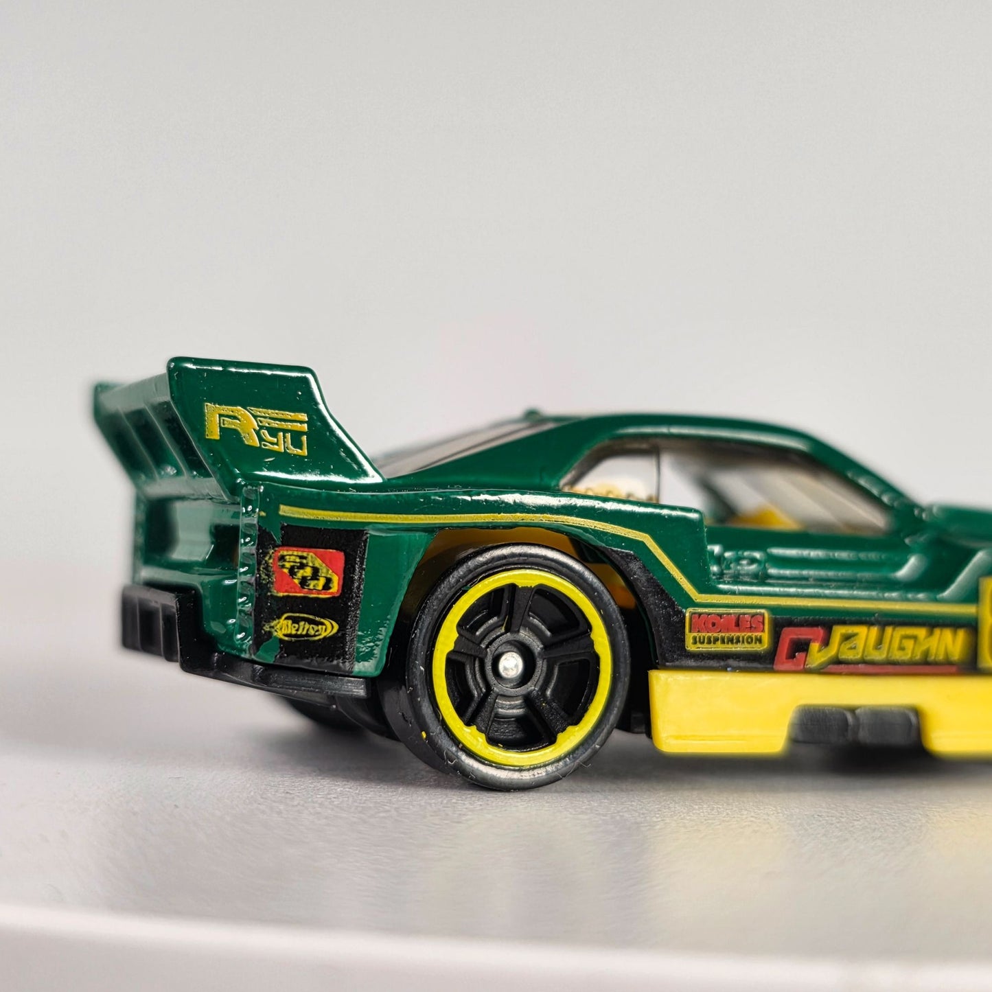 2022 Hot Wheels GT Scorcher 59/250 Retro Racers Green & Yellow Die-Cast Toy Car