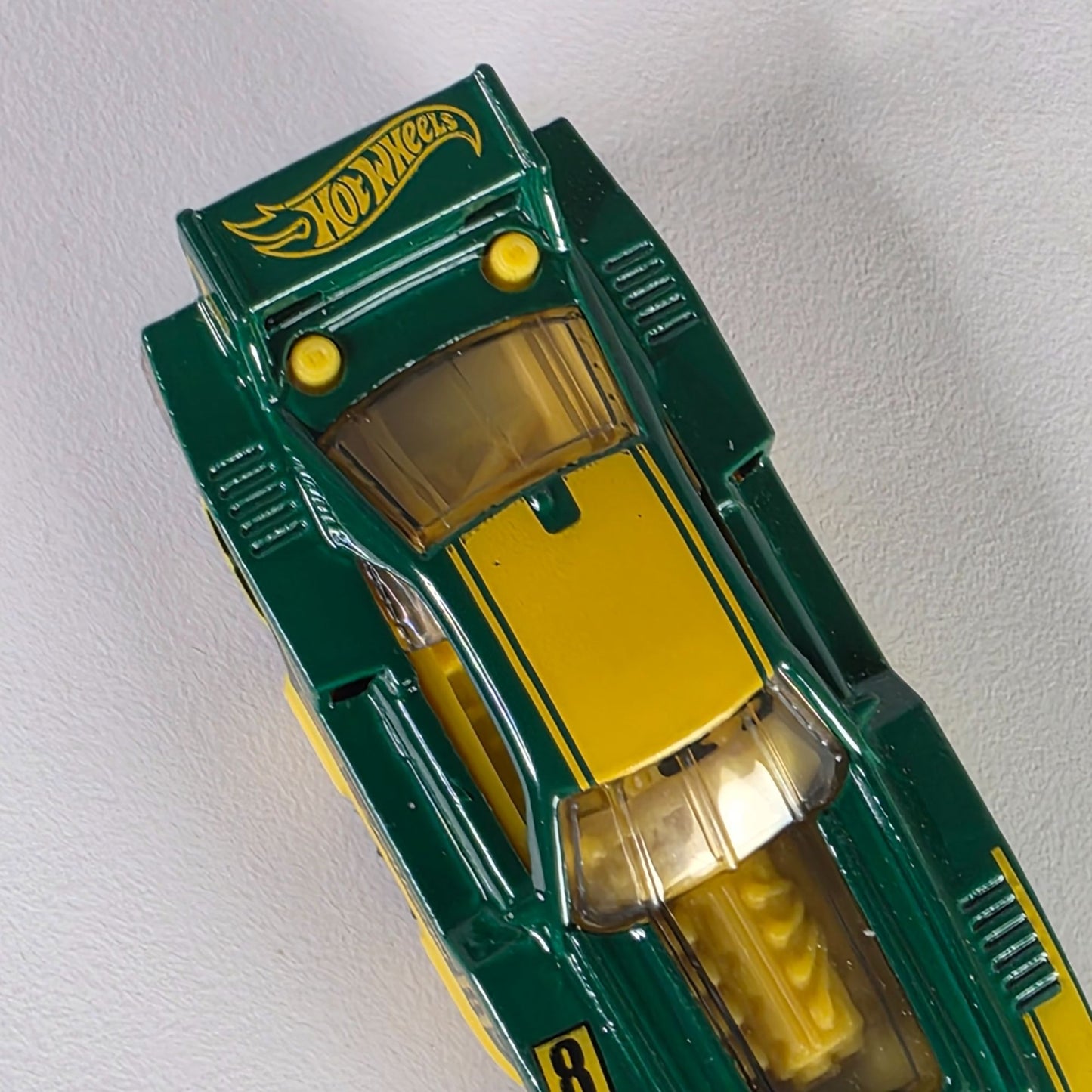 2022 Hot Wheels GT Scorcher 59/250 Retro Racers Green & Yellow Die-Cast Toy Car