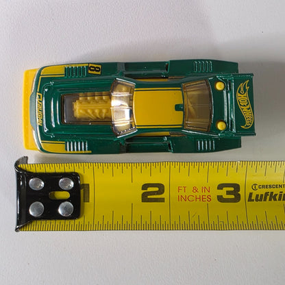 2022 Hot Wheels GT Scorcher 59/250 Retro Racers Green & Yellow Die-Cast Toy Car