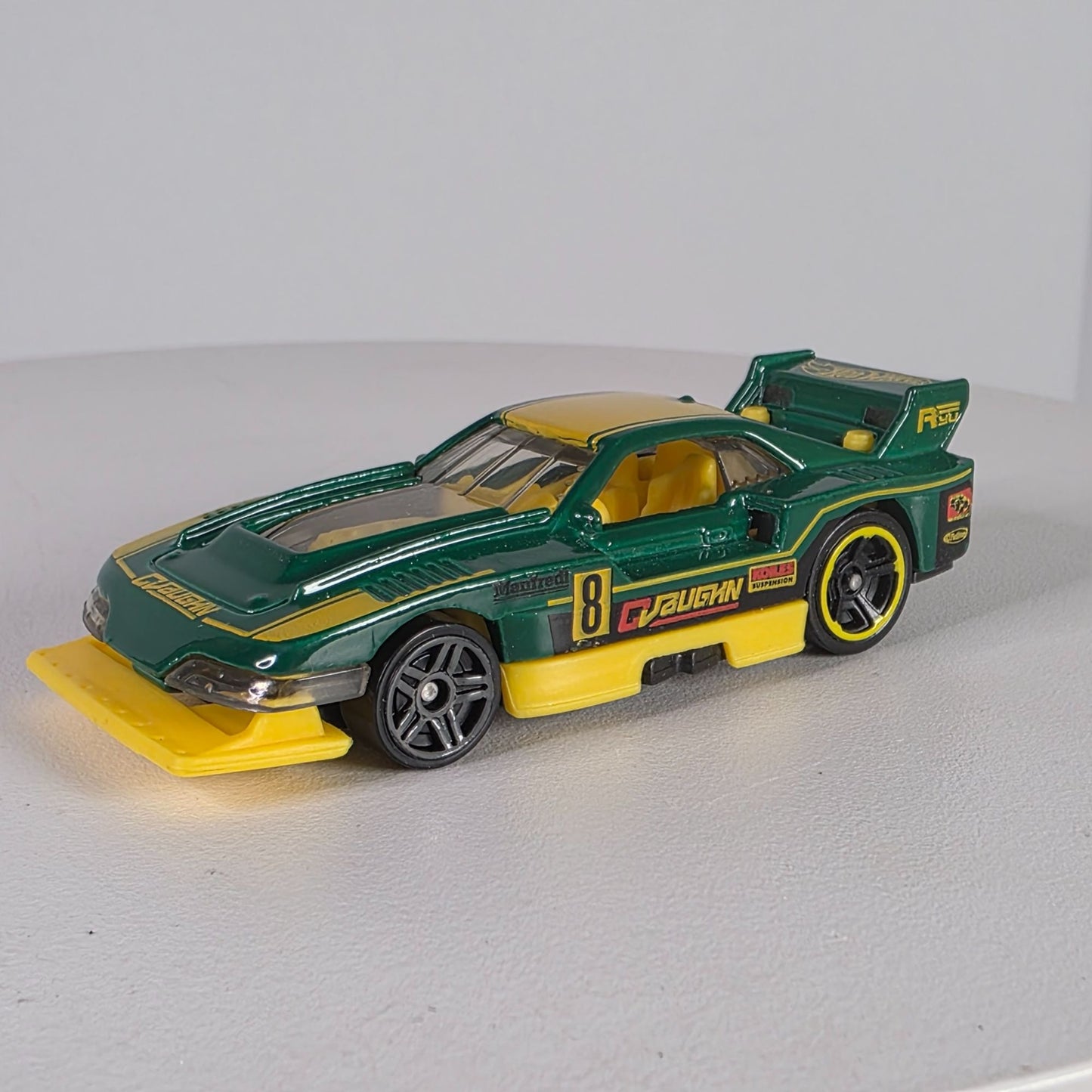 2022 Hot Wheels GT Scorcher 59/250 Retro Racers Green & Yellow Die-Cast Toy Car